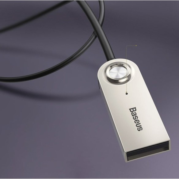 Baseus BA01 / Adapter transmiter Audio AUX odbiornik dźwięku Bluetooth 5.0 do samochodu