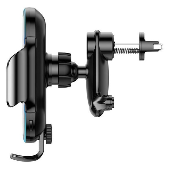 Baseus Light Electric Holder | Uchwyt z ładowaniem bezprzewodowym 15W na kokpit, kratkę nawiewu lub szybę 