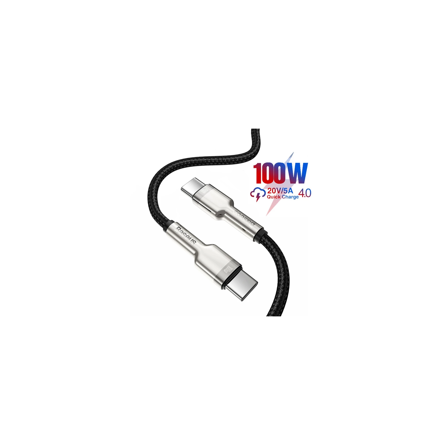 Baseus Cafule Metal Kabel USB-C Do USB-C 100W 2m