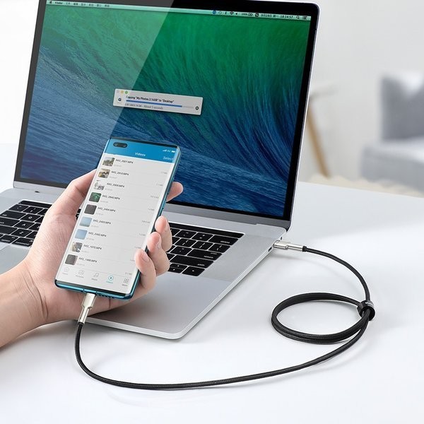 Baseus Cafule Metal | Kabel USB-C Type-C 100W Power Delivery Quick Charge 4.0 2m