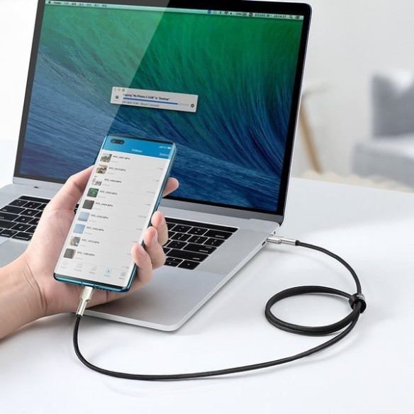 Baseus Cafule Metal | Kabel USB-C Type-C 100W Power Delivery Quick Charge 4.0 2m