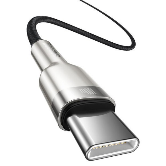 Baseus Cafule Metal | Kabel USB-C Type-C 100W Power Delivery Quick Charge 4.0 2m