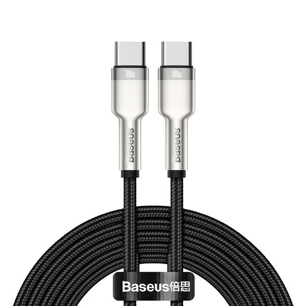 Baseus Cafule Metal | Kabel USB-C Type-C 100W Power Delivery Quick Charge 4.0 2m