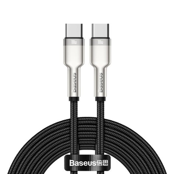 Baseus Cafule Metal | Kabel USB-C Type-C 100W Power Delivery Quick Charge 4.0 2m