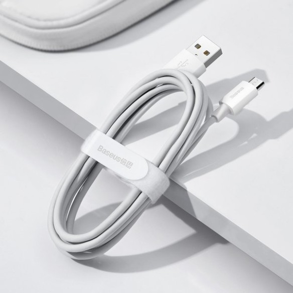 Baseus Simple Wisdom | Zestaw dwóch szybkich kabli USB - Micro 2.1A 150cm