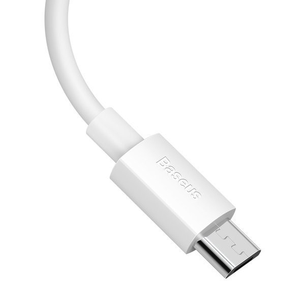 Baseus Simple Wisdom | Zestaw dwóch szybkich kabli USB - Micro 2.1A 150cm