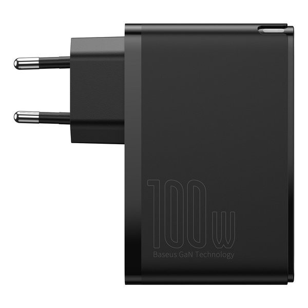 Baseus GaN2 Pro | Szybka ładowarka sieciowa, zasilacz 4 porty USB-A + USB-C 100W PD 