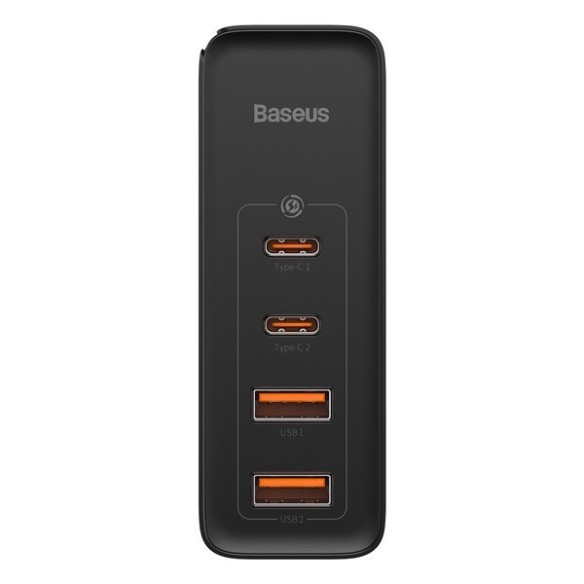 Baseus GaN2 Pro | Szybka ładowarka sieciowa, zasilacz 4 porty USB-A + USB-C 100W PD 