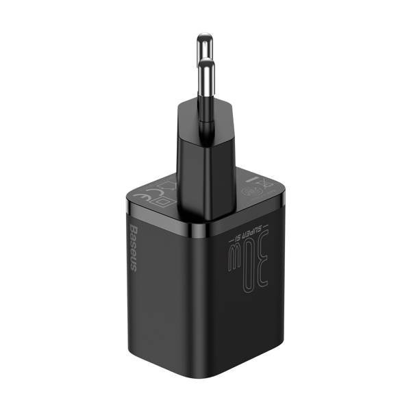 Baseus Super Si | Ładowarka sieciowa zasilacz 30W USB-C Power Delivery Quick Charge QC 3.0