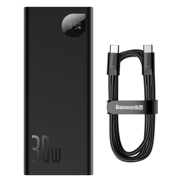 Baseus Adaman | Power Bank 20000mAh 3x USB USB-C QC 3.0 PD Samsung AFC 30W
