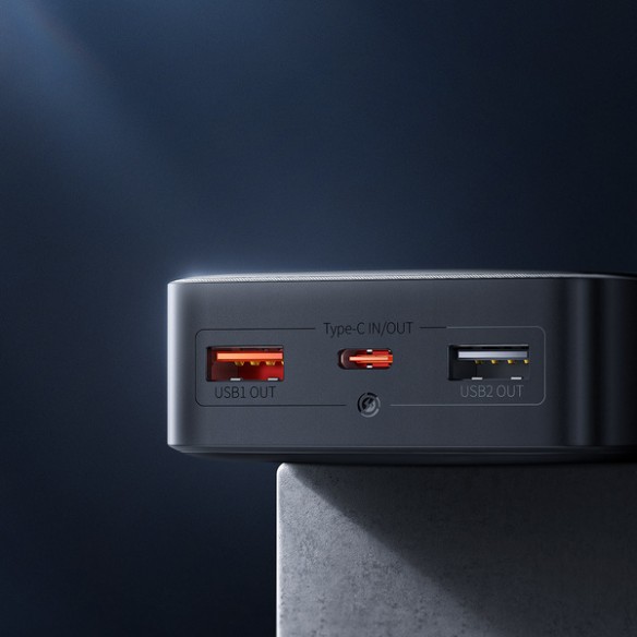 Baseus Bipow Digital Display | Power Bank 20000mAh 25W, z kablem USB-C PD EOL