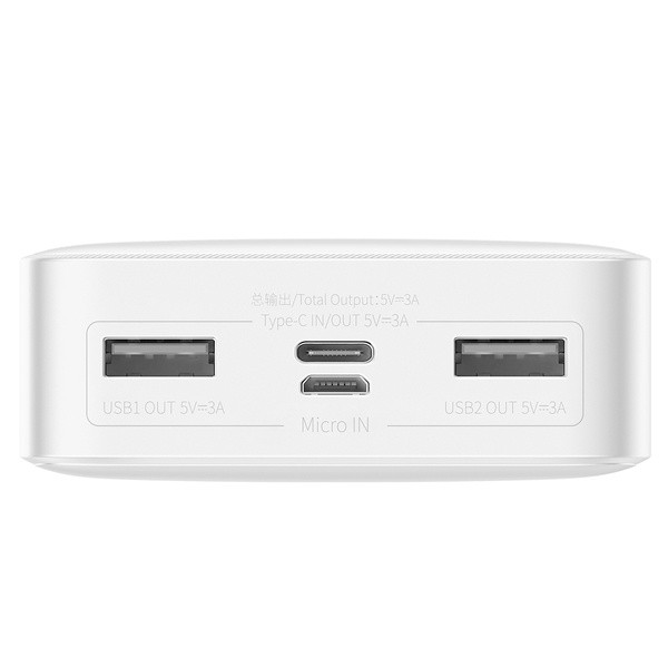 Baseus Bipow Digital Display | Power Bank 20000mAh 15W Power Delivery USB USB-C Overseas Edition