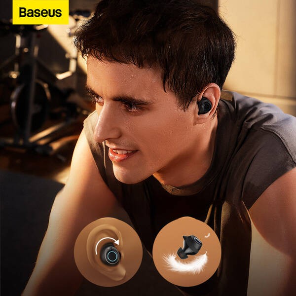 Baseus Bowie MA10 True Wireless Earphones Cluster Black