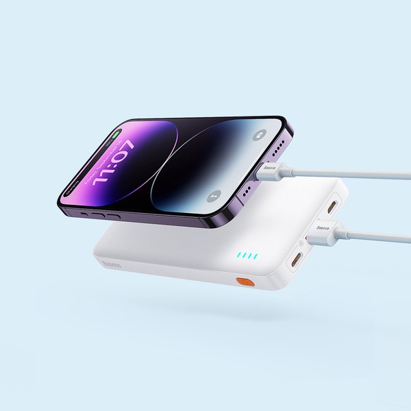 Baseus Airpow | Power Bank z szybkim ładowaniem PD 20W 10000mAh, kabel USB-C