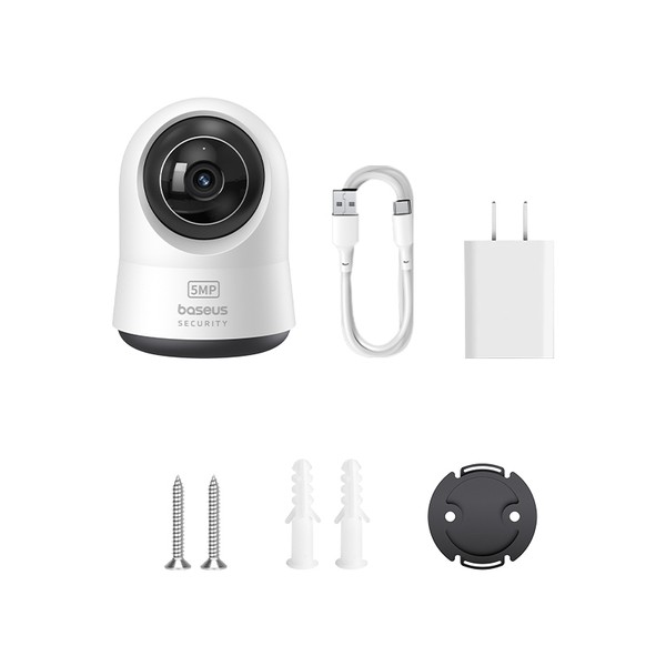 Baseus Security P1 Pro | Kamera IP WiFi wewnętrzna, 3K, Monitoring, Aplikacja, Mikrofon