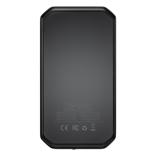 Baseus Super Energy Air | Power Bank, Jump Starter 10000mAh Rozruch, Booster