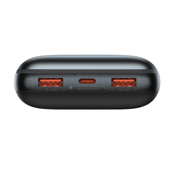 Baseus Bipow Pro Szybki Power Bank 20000mAh 22.5W Black