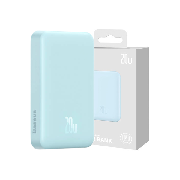 Baseus Magnetic Mini | Power Bank 10000mAh 20W z ładowaniem bezprzewodowym MagSafe