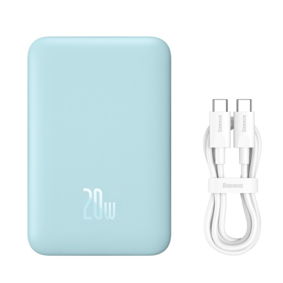 Baseus Magnetic Mini | Power Bank 10000mAh 20W z ładowaniem bezprzewodowym MagSafe