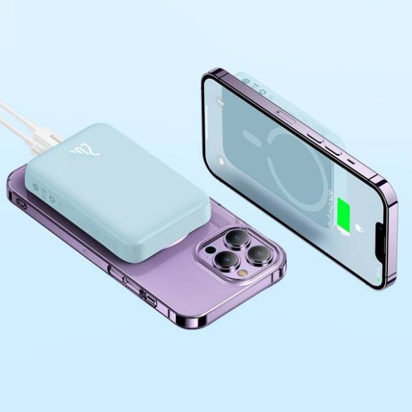 Baseus Magnetic Mini | Power Bank 10000mAh 20W z ładowaniem bezprzewodowym MagSafe
