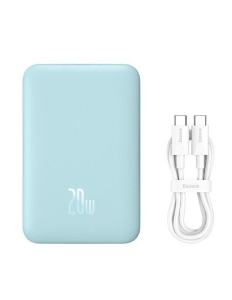 Baseus Magnetic Mini | Power Bank 10000mAh 20W z ładowaniem bezprzewodowym MagSafe Overseas Edition