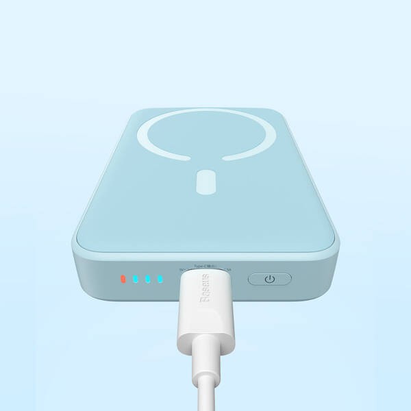 Baseus Magnetic Mini | Power Bank 10000mAh 20W z ładowaniem bezprzewodowym MagSafe Overseas Edition