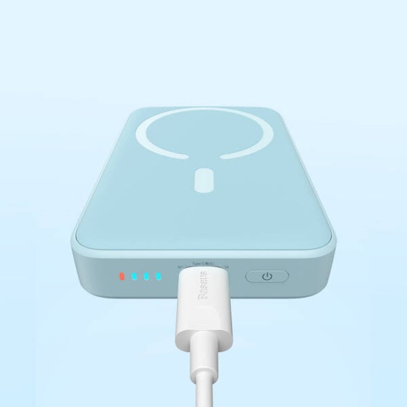 Baseus Magnetic Mini | Power Bank 10000mAh 20W z ładowaniem bezprzewodowym MagSafe Overseas Edition
