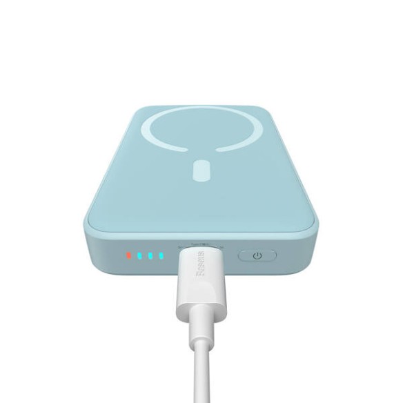 Baseus Magnetic Mini | Power Bank 10000mAh 20W z ładowaniem bezprzewodowym MagSafe Overseas Edition