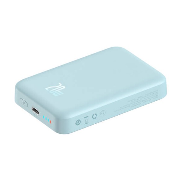 Baseus Magnetic Mini | Power Bank 10000mAh 20W z ładowaniem bezprzewodowym MagSafe Overseas Edition