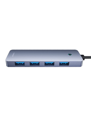 Baseus UltraJoy Series 4-Port HUB Lite 50cm Szary（USBA to USB3.0*4+Type-C5V