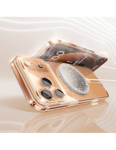 Baseus Crystal Magnetyczne Etui Do iP 17 Clear