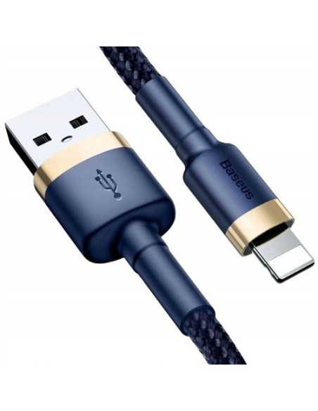 Baseus Cafule Kabel USB Do Lightning 1.5A 2m Niebiesko-Złoty