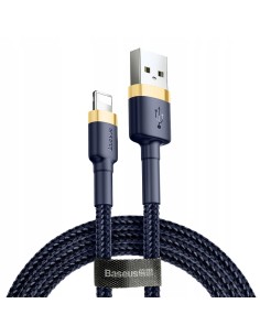 Baseus Cafule Kabel USB Do Lightning 1.5A 2m Niebiesko-Złoty