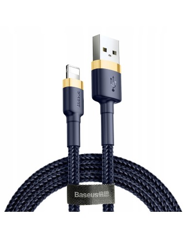 Baseus Cafule Kabel USB Do Lightning 1.5A 2m Niebiesko-Złoty