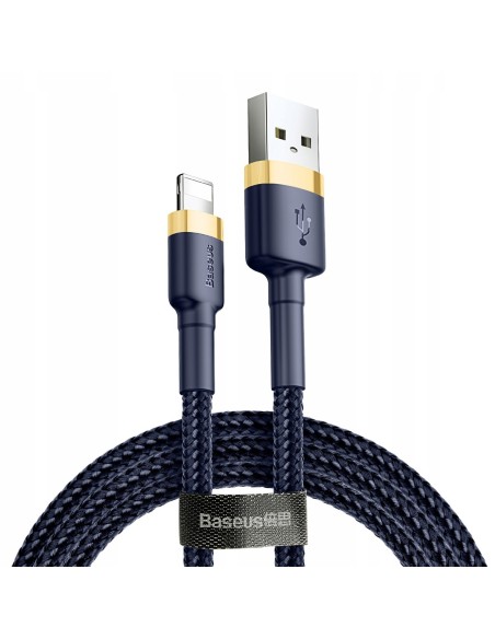 Baseus Cafule Kabel USB Do Lightning 1.5A 2m Niebiesko-Złoty