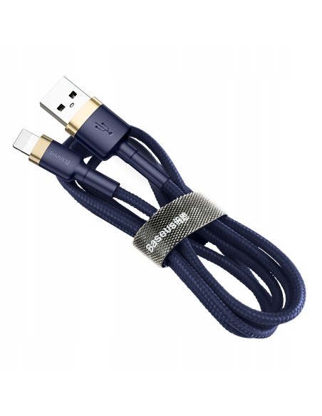 Baseus Cafule Kabel USB Do Lightning 1.5A 2m Niebiesko-Złoty