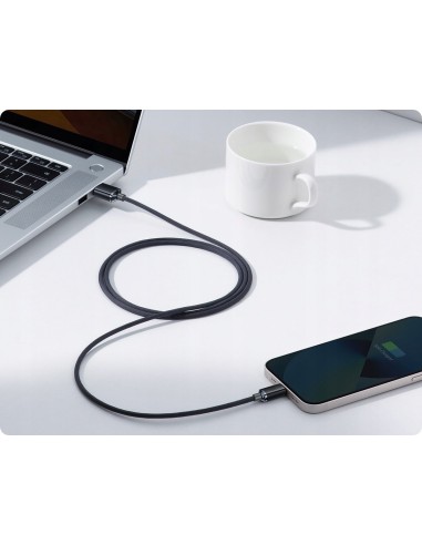 Baseus Crystal Shine Kabel USB Do Lightning 1.2m Czarny