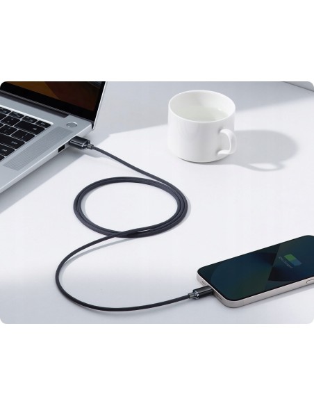 Baseus Crystal Shine Kabel USB Do Lightning 1.2m Czarny