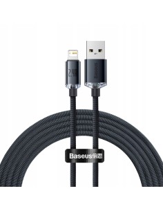 Baseus Crystal Shine Kabel USB Do Lightning 1.2m Czarny
