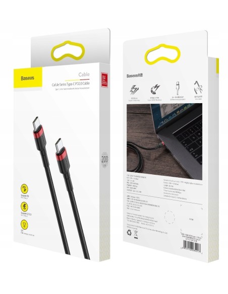 Baseus Cafule Kabel USB-C Do USB-C 2m