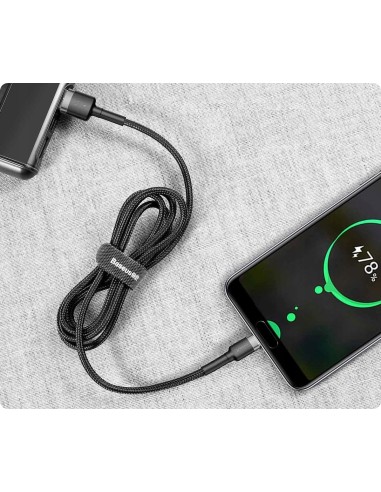 Baseus Cafule Kabel USB Do USB-C 2A 3m Czarny