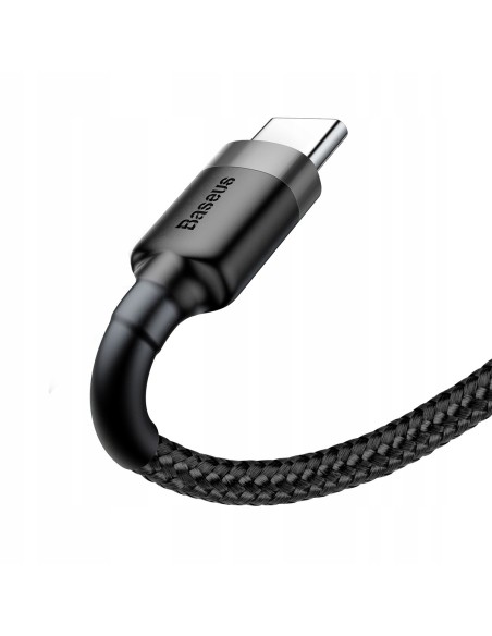 Baseus Cafule Kabel USB Do USB-C 2A 3m Czarny