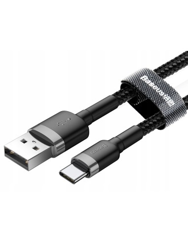 Baseus Cafule Kabel USB Do USB-C 2A 3m Czarny