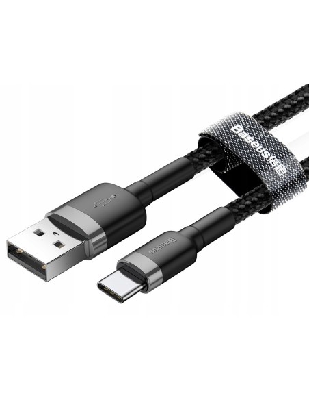 Baseus Cafule Kabel USB Do USB-C 2A 3m Czarny