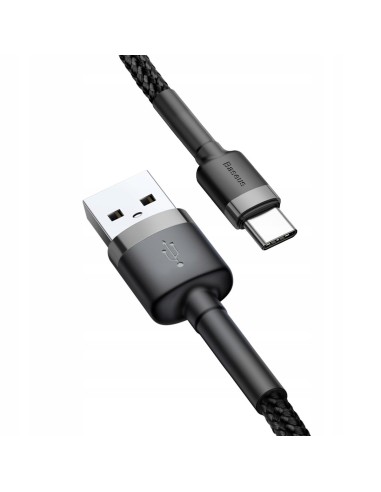 Baseus Cafule Kabel USB Do USB-C 2A 3m Czarny