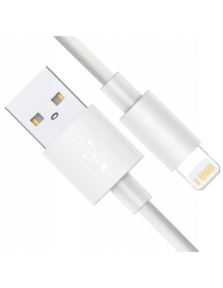 Baseus Simple Wisdom | Zestaw 2 kabli USB - Lightning do Apple iPhone 2.4A 1.5m