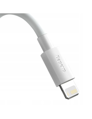 Baseus Simple Wisdom | Zestaw 2 kabli USB - Lightning do Apple iPhone 2.4A 1.5m
