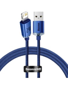 Baseus Crystal Shine | Kabel USB - Lightning do Apple iPhone iPad AirPods 1.2m 2.4A