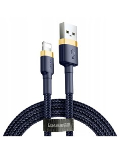Baseus Cafule Cable Kabel USB Do Lightning 1m Niebiesko-Złoty