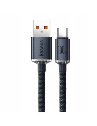 Baseus Crystal Shine | Kabel USB Type-C 100W 66W 6A do Huawei Honor 50 Pro 2m